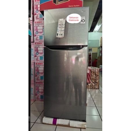 KULKAS 2 PINTU LG GNB 195 SQMT INVERTER BANDUNG