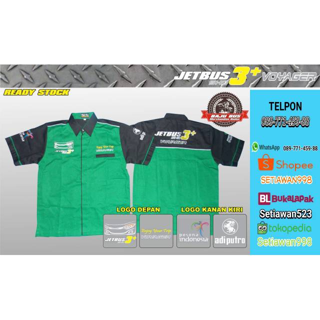 Kemeja JETBUS 3+ SHD VOYAGER