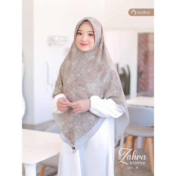 HIJAB INSTAN ZAHRA KHIMAR 2 LAYER BY AUDINA