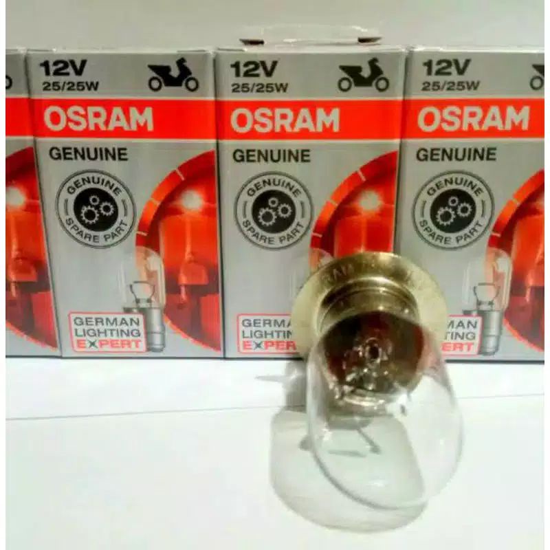 Bohlam Depan/ Halogen Osram/ Bebek Matic