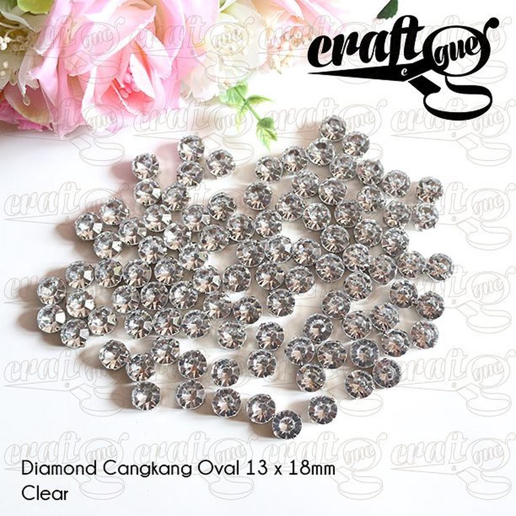 Diamond Cangkang Circle 10mm