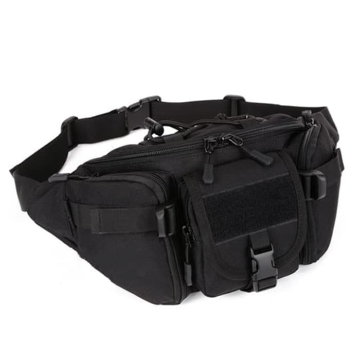 TERMURAH Tas pinggang pria / tas selempang pria polisi tentara/shoulderbag waistbag/tactical army