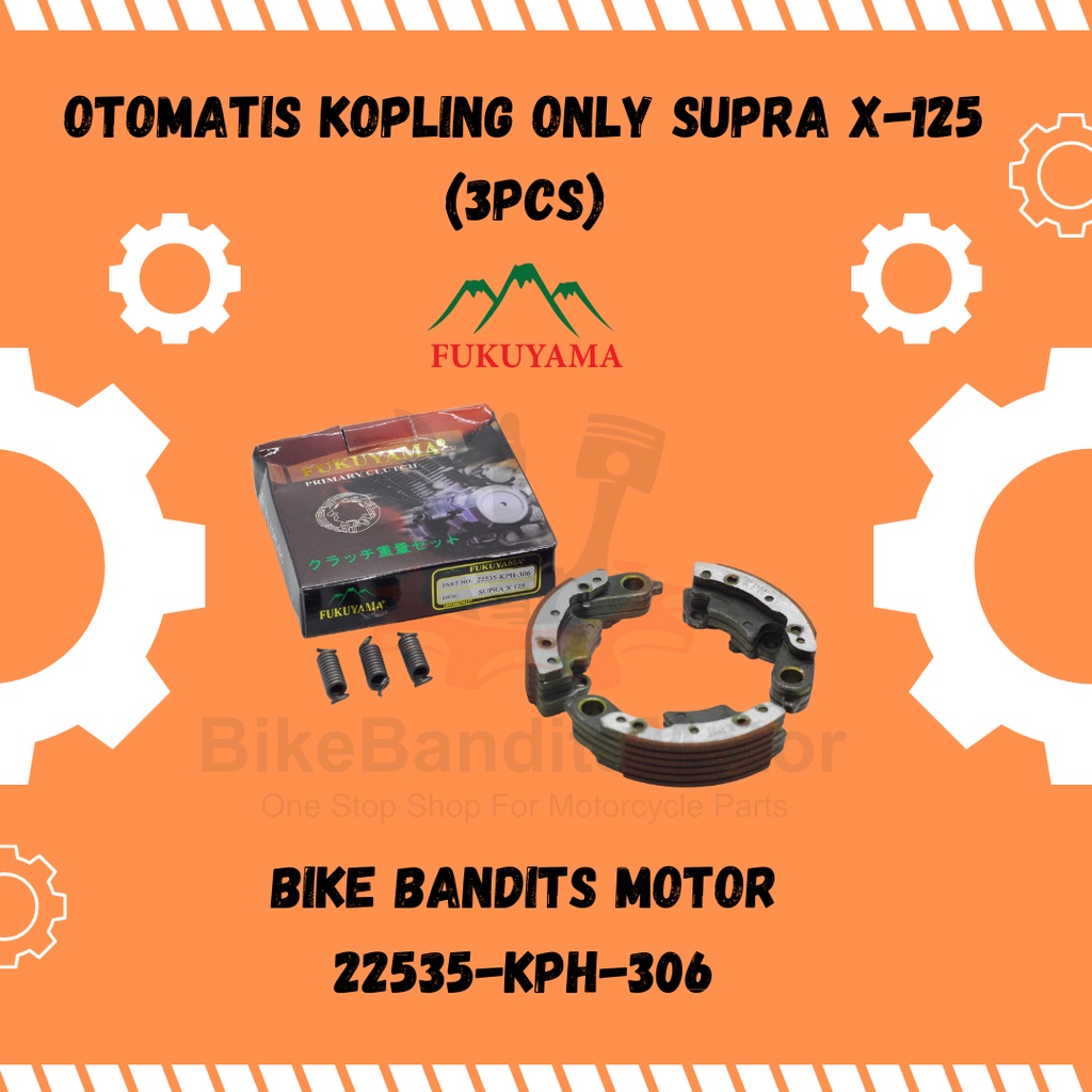 Kampas Ganda Otomatis Kopling Supra x 125 Fukuyama