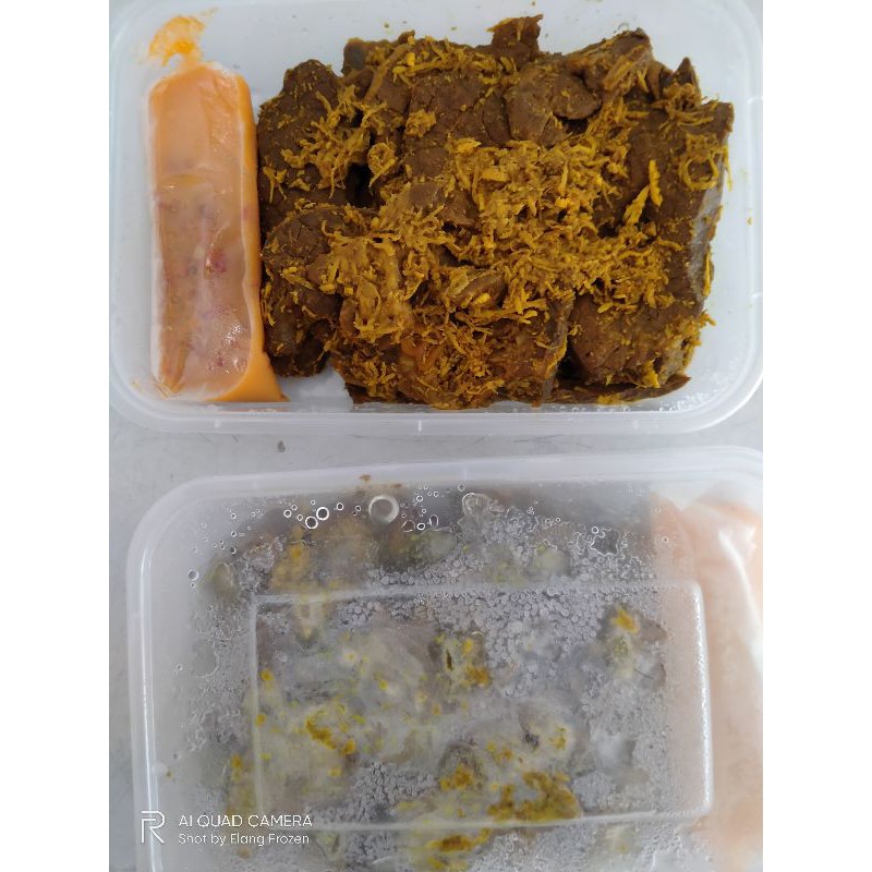 Paru Ungkep 300gr plus sambal