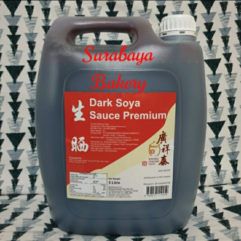 

Dark Soya Sauce Premium KCT/KCT Dark Soya Sauce Premium 5 Liter