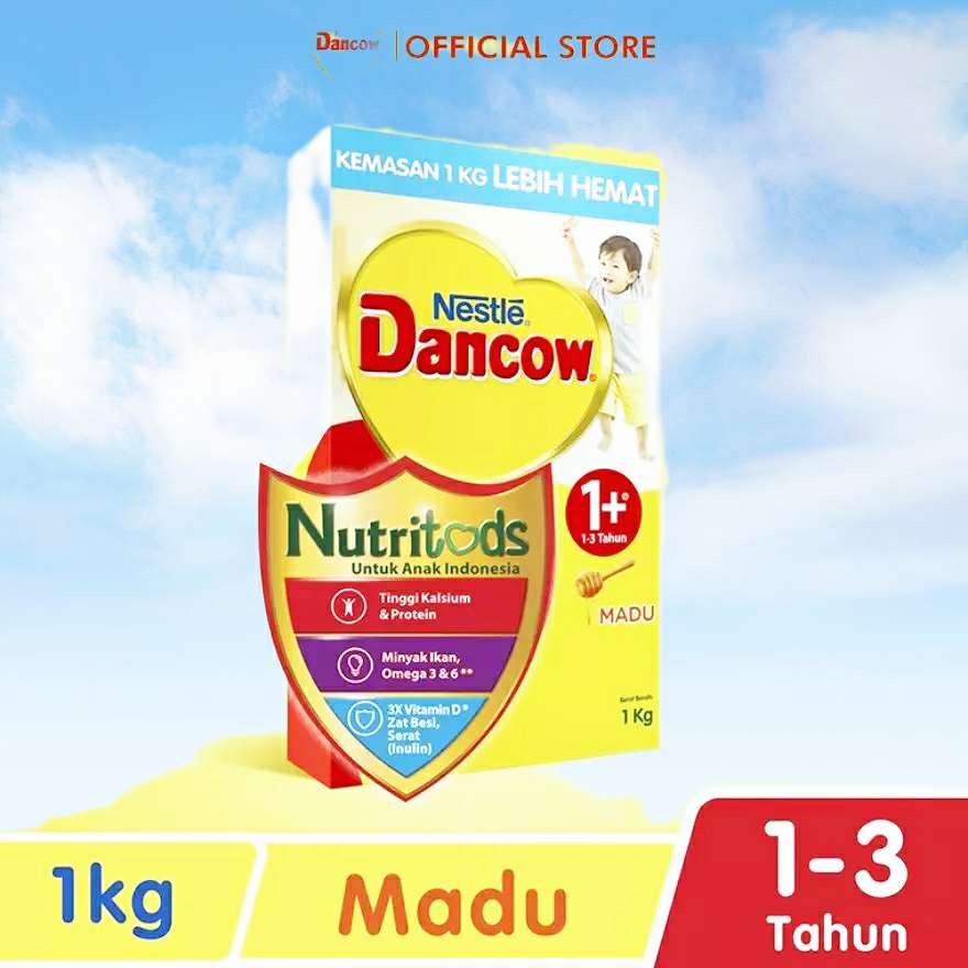 

DANCOW 1+ Susu Madu Box - 1000g