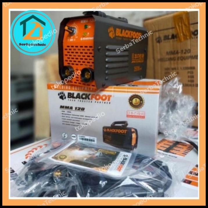 Blackfoot Mesin Travo Las Travo Inverter 350 Watt Igbt Mma 120 A Hitam