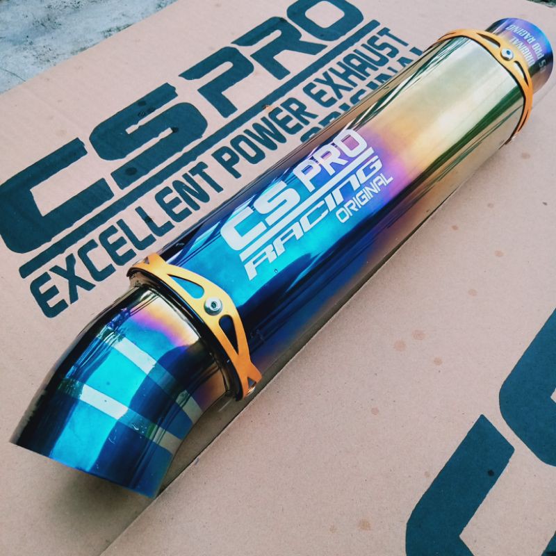 SILINCER CS PRO ORIGINAL KNALPOT VIXION SATRIA FU CB150 CBR150 JUPITER MX NEW 135