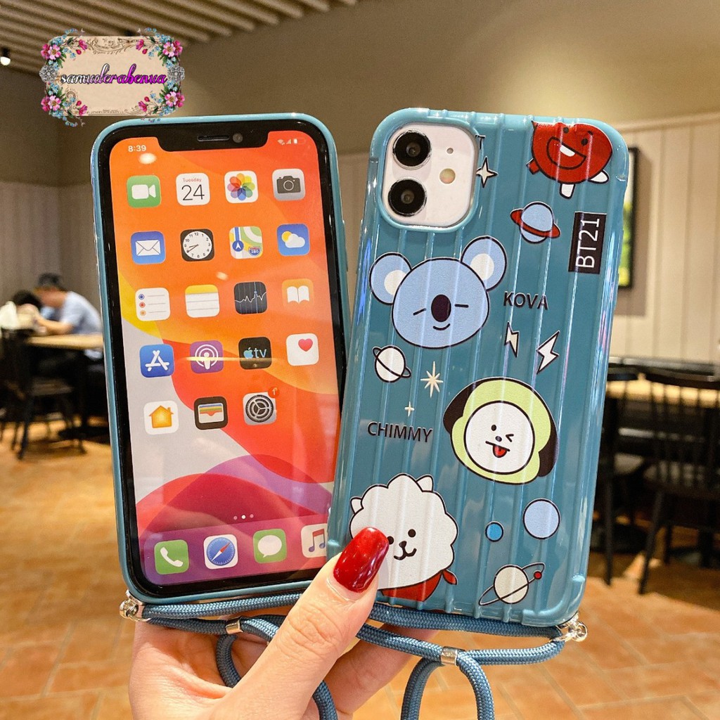 SS163 Softcase Slingcase Lanyard KARTUN Xiaomi Redmi 3 4a 5a 6a 8a 8 9a 9c 9 Pro SB1555