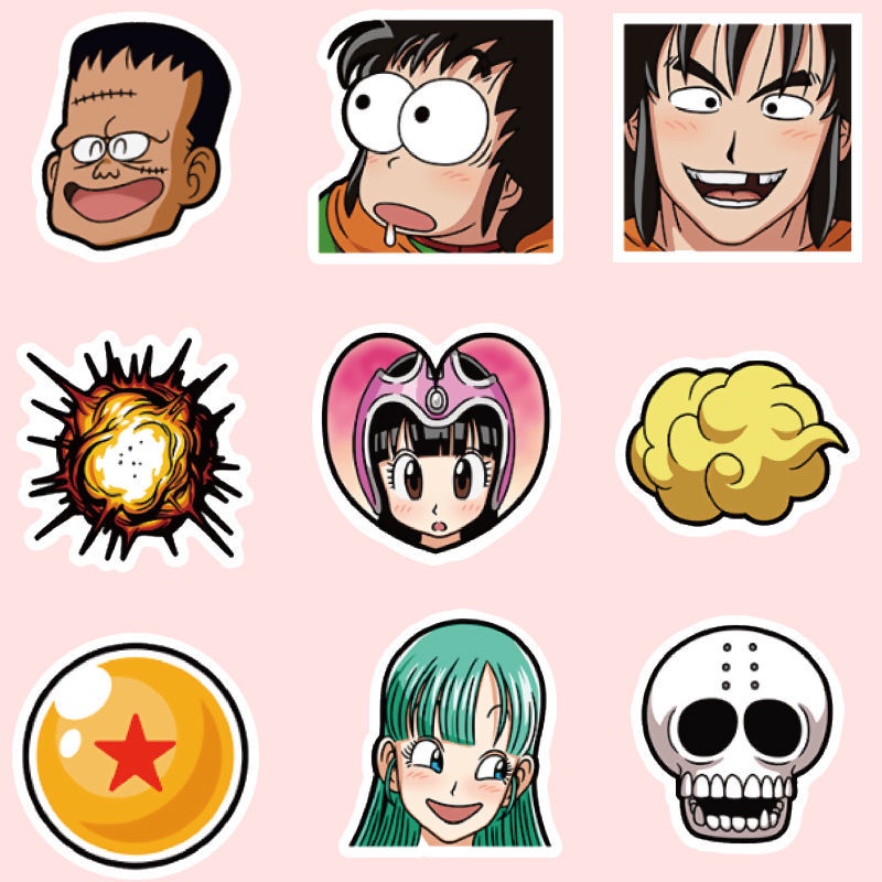 40 Jepang anime Dragon Ball stiker in bagasi sepeda notebook anime stiker koper stiker cangkir air s