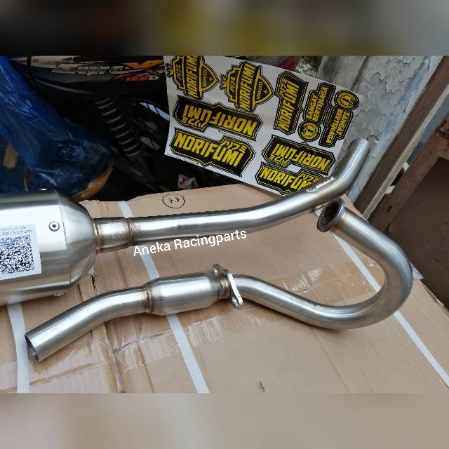 Knalpot yamaha wr 155r norifumi torc ori / knalpot wr 155