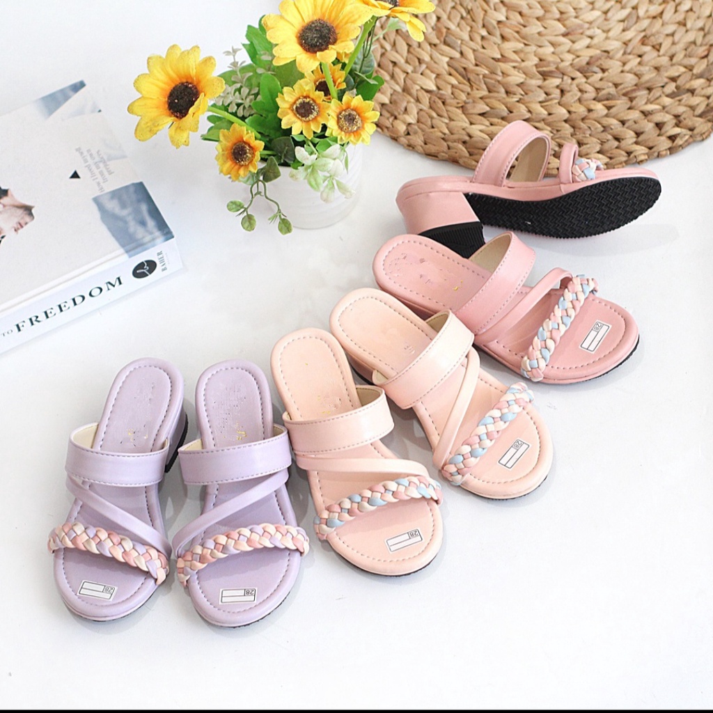 Fel's Sandal Heels Anak Perempuan Alisa