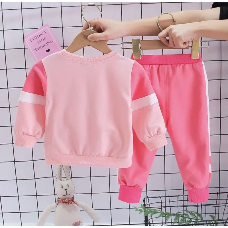 PROMO-SETELAN SWEATER JOGGER ANAK PEREMPUAN 1-5 TAHUN SWEATER SWEET GIRLS SETELAN ANAK PEREMPUAN BAJU ANAK PEREMPUAN PAKAIAN ANAK PEREMPUAN SETELAN BAJU MUSIM DINGIN ANAK TERBARU TERLARIS