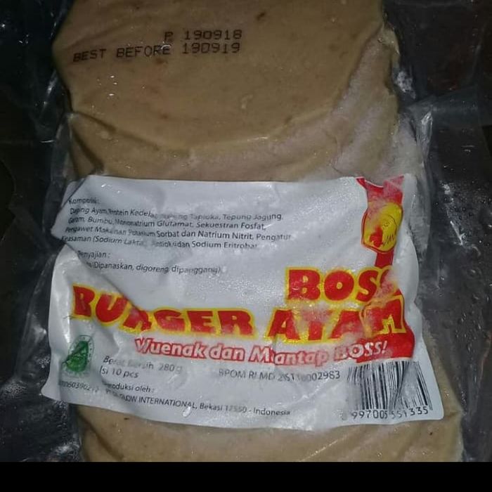 

Boss burger ayam isi 10