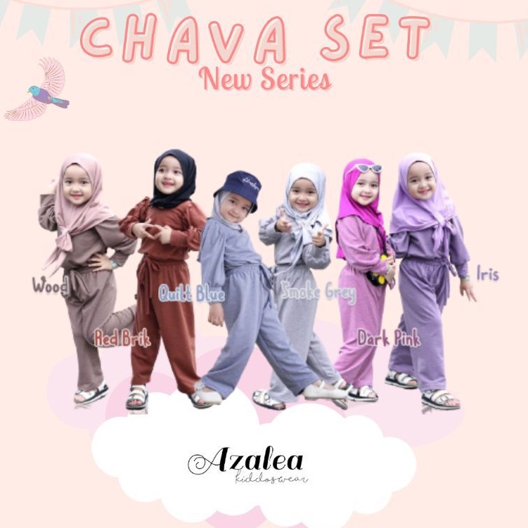 Chava Set Almahyra Kids (TIDAK TERMASUK HIJAB)