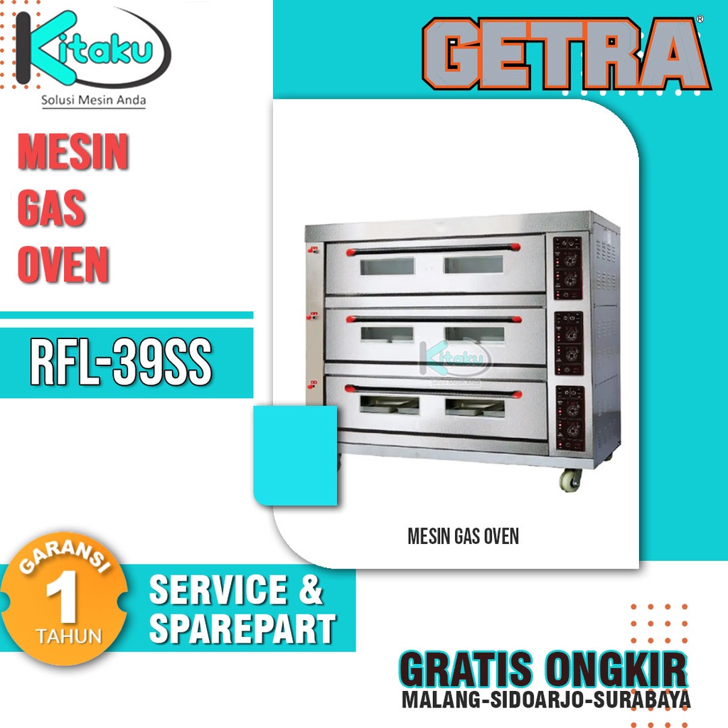 Gas Oven Getra RFL-39SS