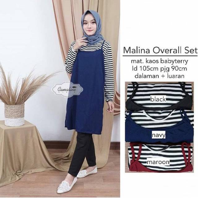 (SALE) MALINA SET OVERALL FASHION