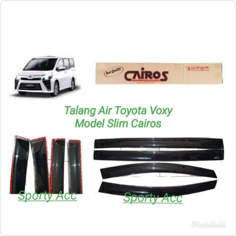 Talang Air Voxy Toyota Slim Merk Cairos