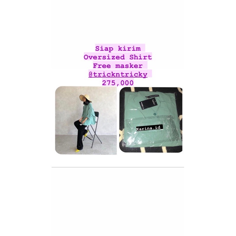 Oversized Shirt Trick&Tricky