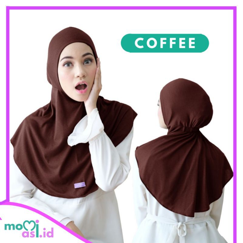 Momiasi - Inner Hijab Antem Ciput Daleman Hijab Inner Ninja Coffee