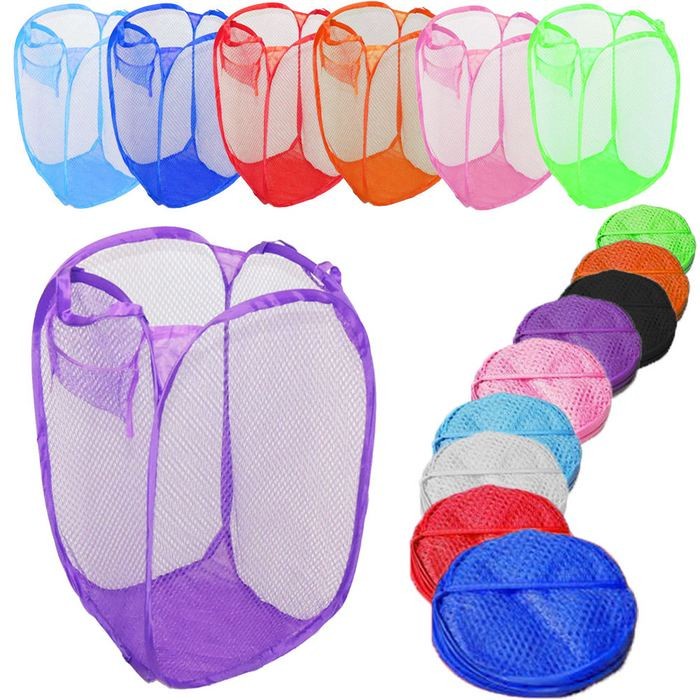 Keranjang Lipat Cucian Keranjang baju kotor tas laundry Hamper