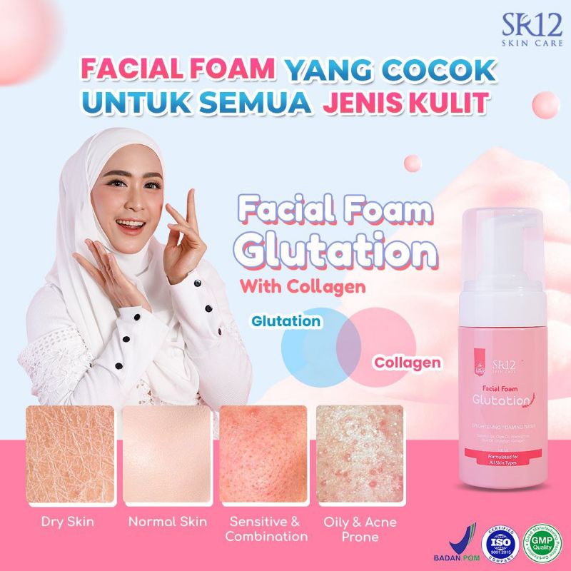 Facial Foam Glutation SR12/FF Glutation