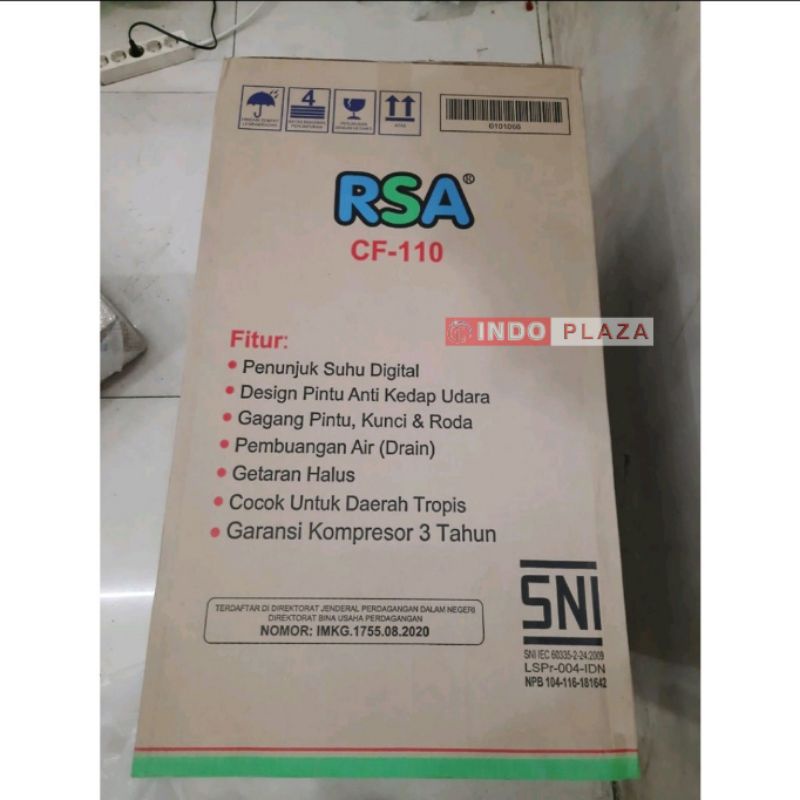 CHEST FREEZER RSA CF-110 (100 Liter)