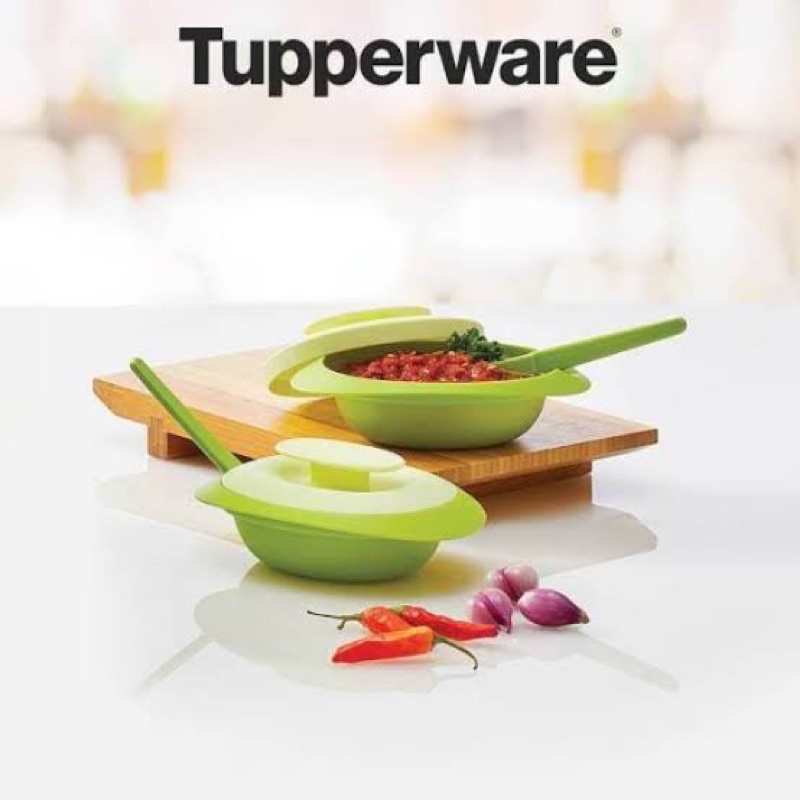 ( Termurah ) Tupperware Blossom Sambal Dish 2pcs