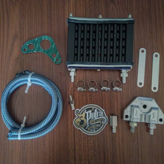 Oil Cooler pendingin mesin motor (UNIVERSAL)