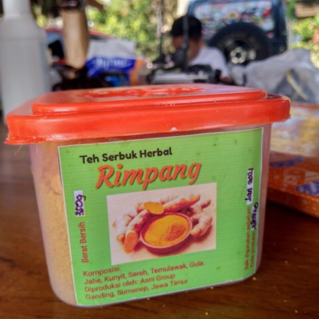 

Teh serbuk herbal rimpang