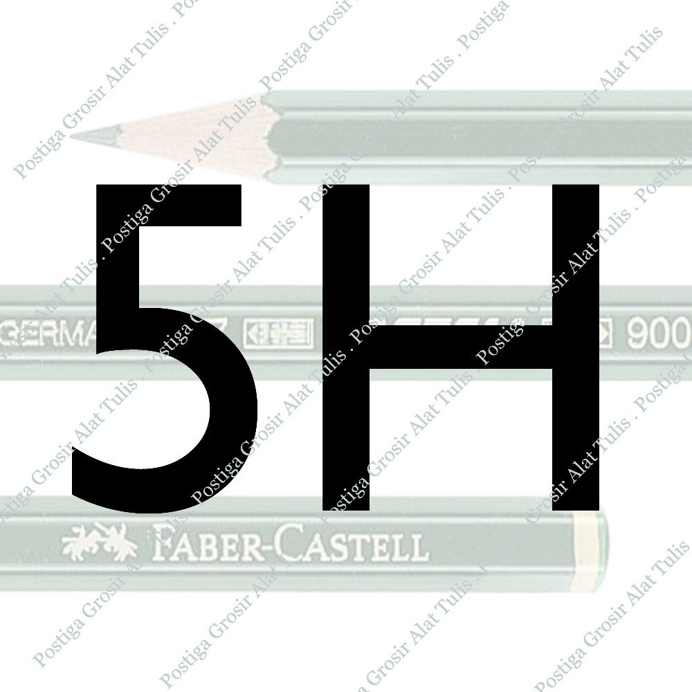 

Pensil Faber Castell 5H ORIGINAL