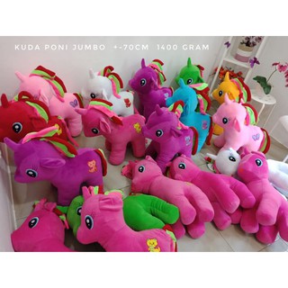  boneka  kuda  poni  little poni  jumbo  ukuran 70 cm berat 1400 