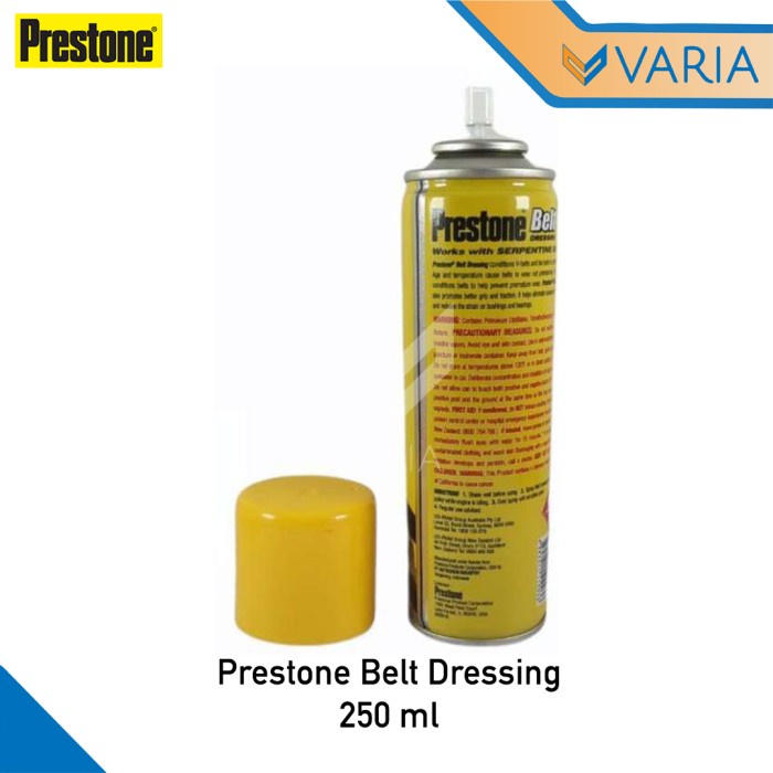 Prestone Belt Dressing 250 ml Pelumas Perawatan Sabuk V Belt Mesin