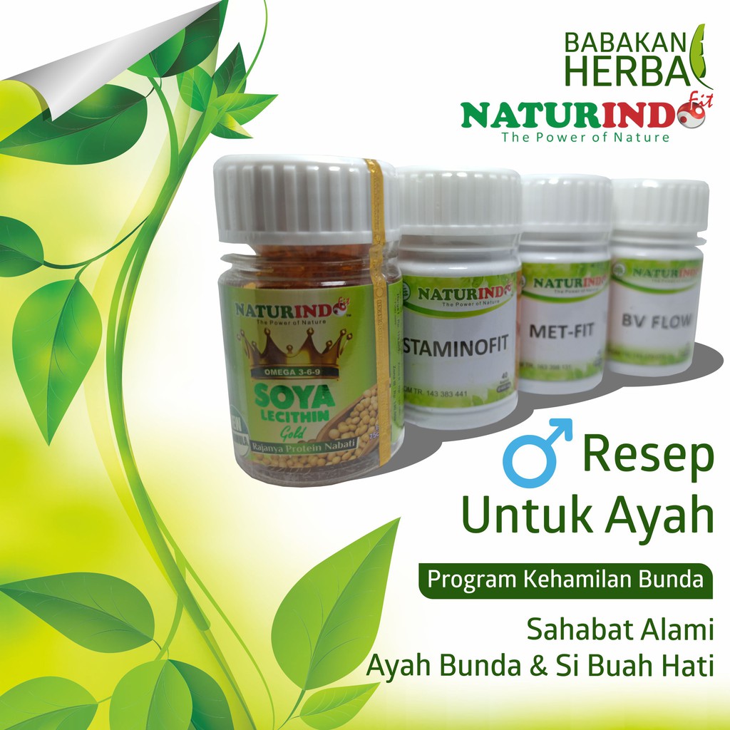 

Naturindo Promil Resep Untuk Ayah 100% Alami Babakan Herbal