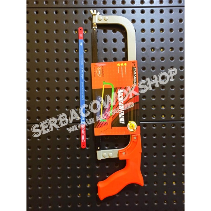 Camel Promo Gagang Gergaji Besi Paten 12 Inch Hack Saw Bonus Mata