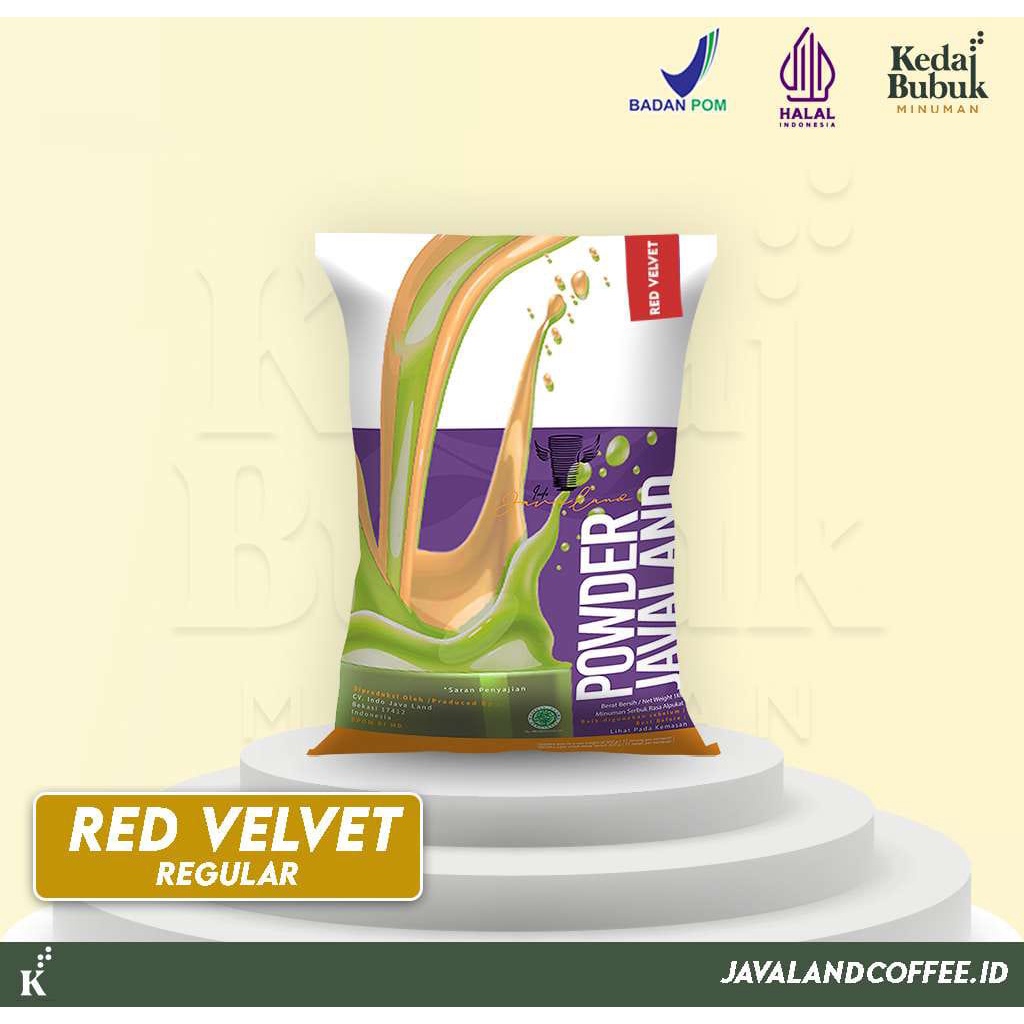 

BUBUK MINUMAN | REGULER | RED VELVET - ORIGINAL JAVALAND 1KG