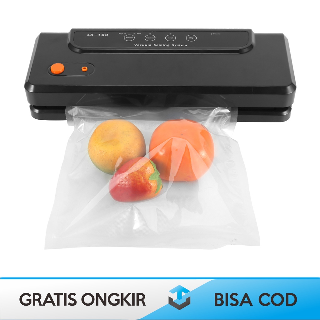 PERLENGKAPAN DAPUR POMPA VACUUM SEALER MAKANAN MULTIFUNGSI ORIGINAL