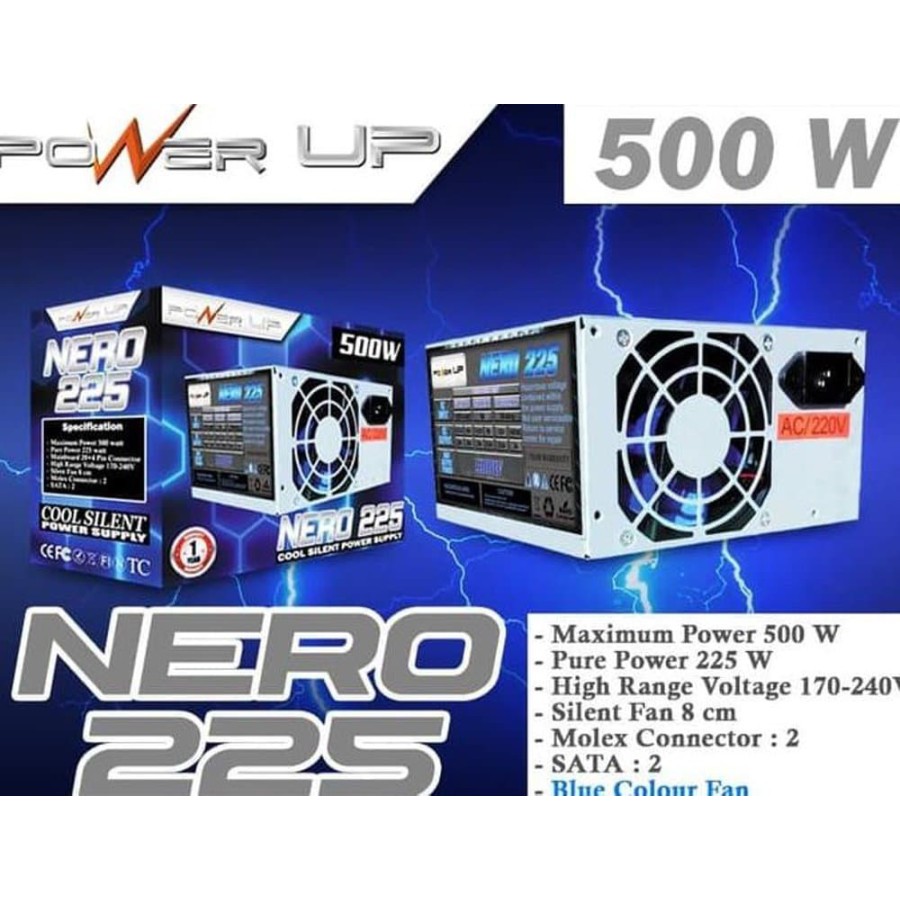 Power Supply Power Up 500w / 500 Watt