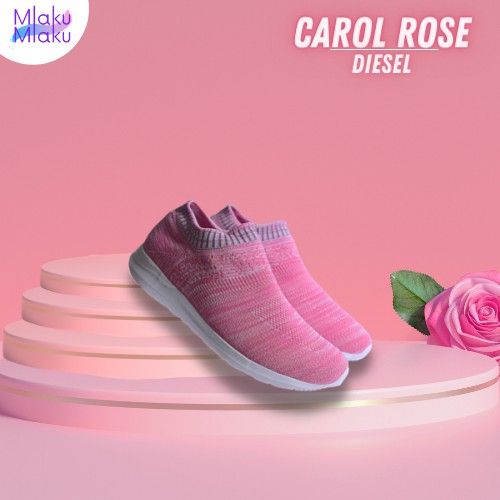 SEPATU SNEAKER TANPA TALI WANITA CASUAL DIESEL - CAROL SEPATU SNEAKER PEREMPUAN