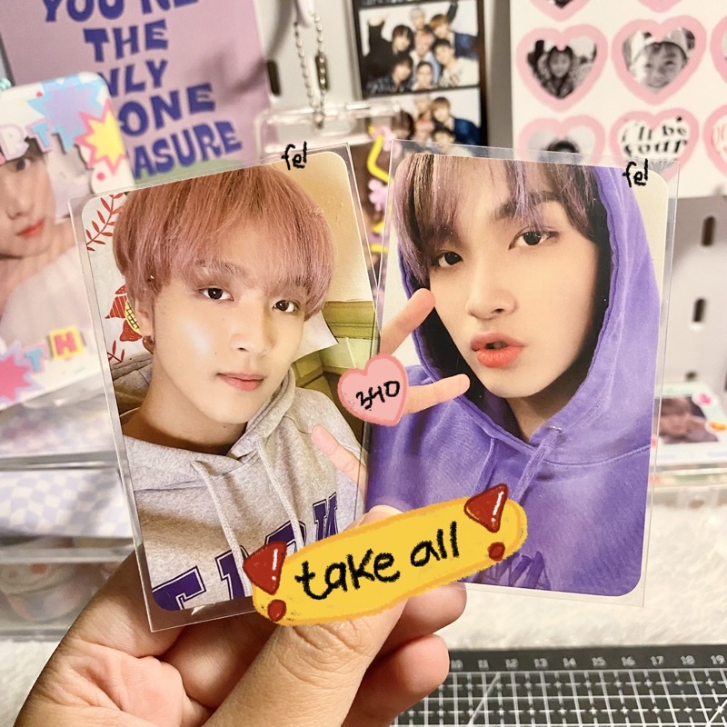 [BOOKED] PC Haechan Hoodie Ungu PP SG21 NCT DREAM bundle haechan laptop deco sticker ncit