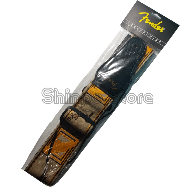 Strap Gitar Fender / Sabuk Gitar Elektrik Akustik Original Import