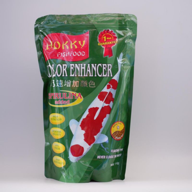 Hokky Colour Formula Pakan Ikan Koi Untuk Warna