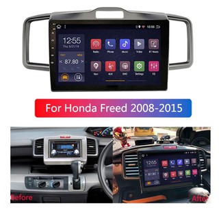 Headunit Android 9.0 Layar 10.1"+Frame Fit NonGap+Kabel Power PnP untuk