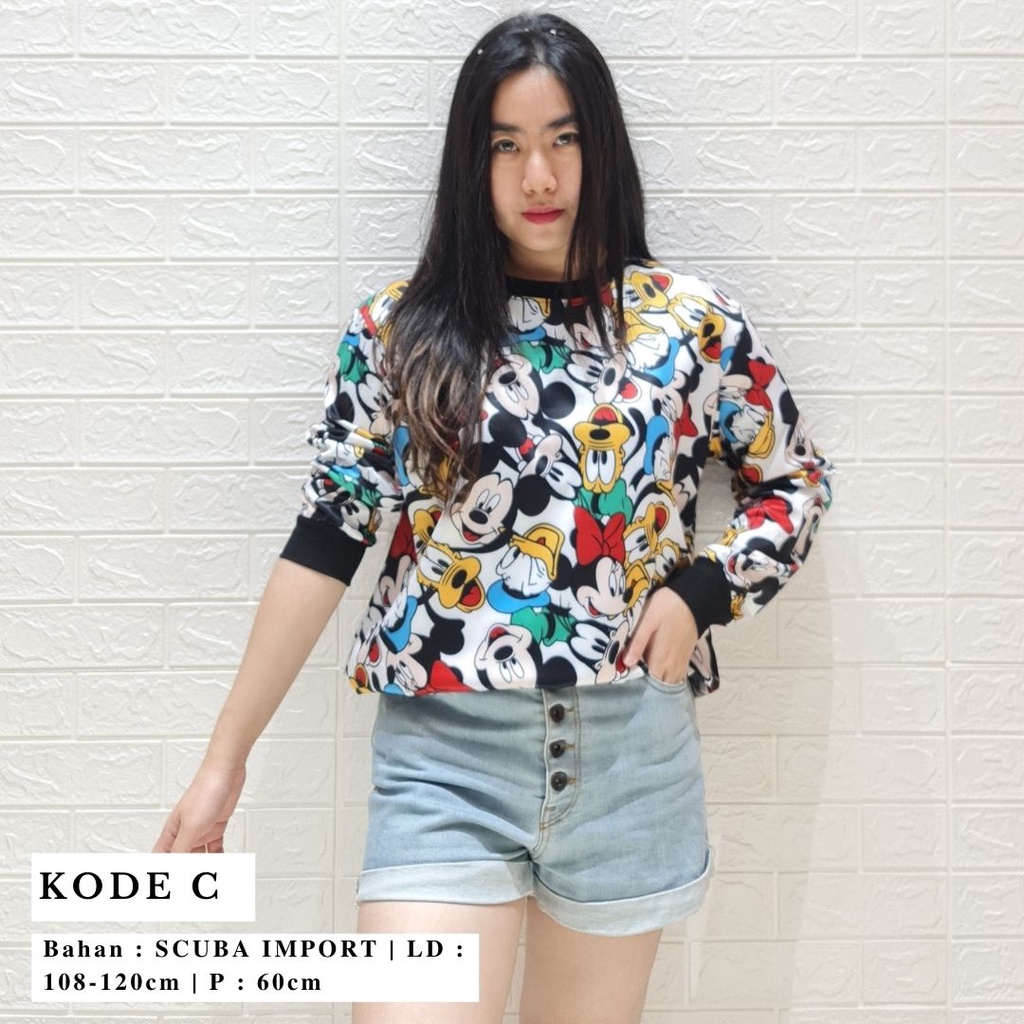 3322 kaos sweater cartoon import