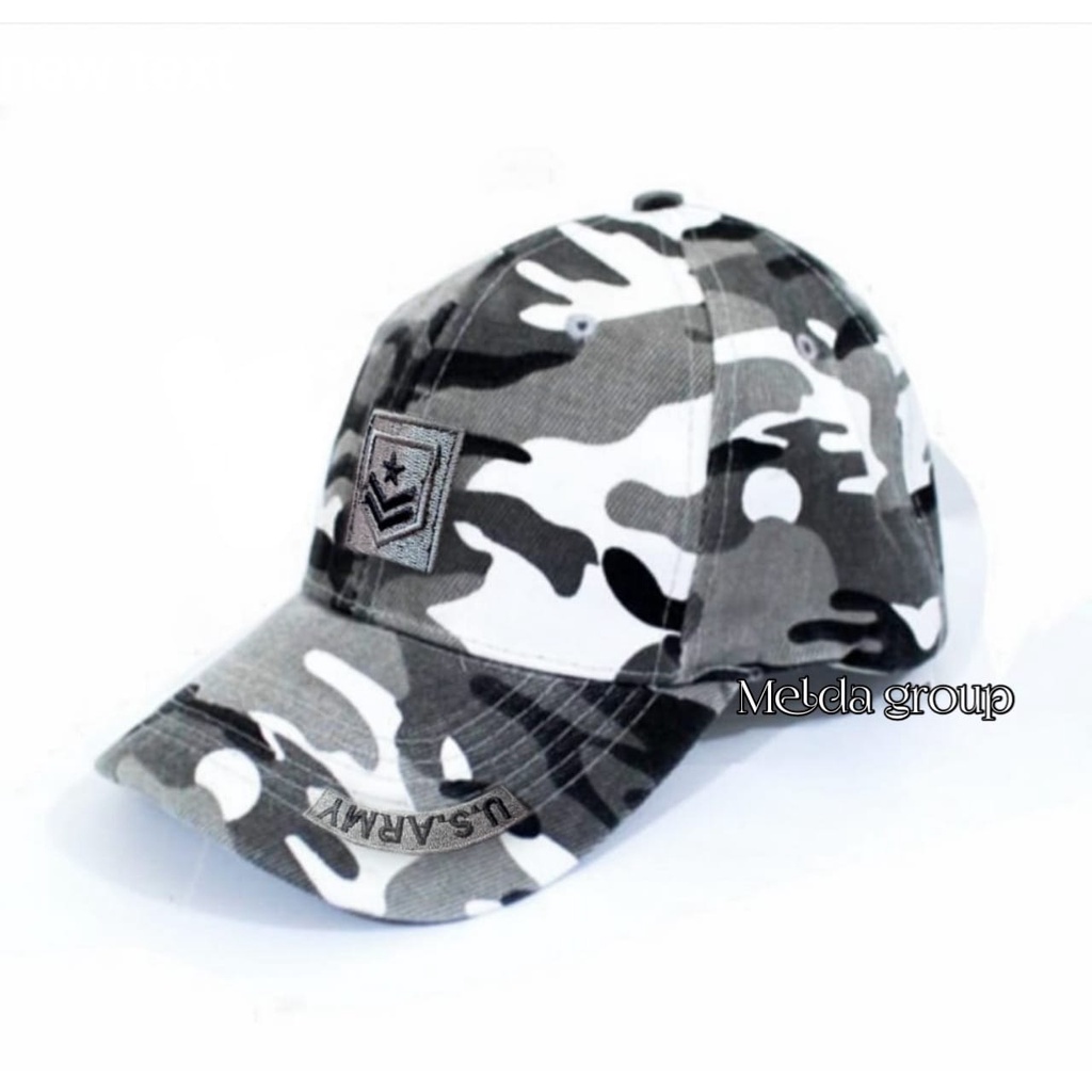 Topi Baseball Camo Loreng Cap Us Army Topi Import Premium