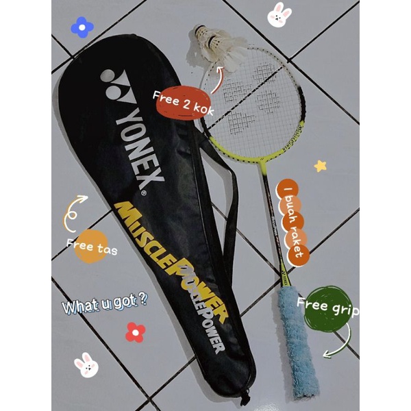 [PRELOVED/BEKAS] Raket Yonex Muscle Power 22