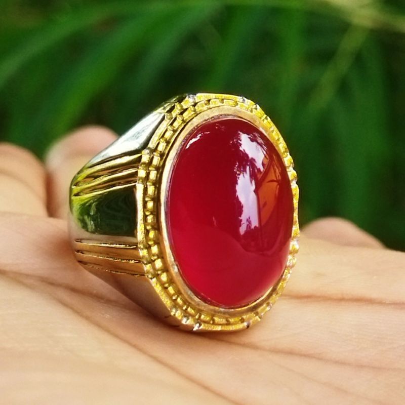 CINCIN BATU ASLI AKIK MERAH BATU RAJA | TOP AKIK
