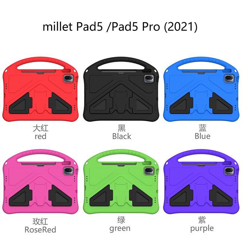 Xiaomi Mi Pad 5/5 Pro Case Anti Banting Cocok Untuk Anak-Anak Case Standing