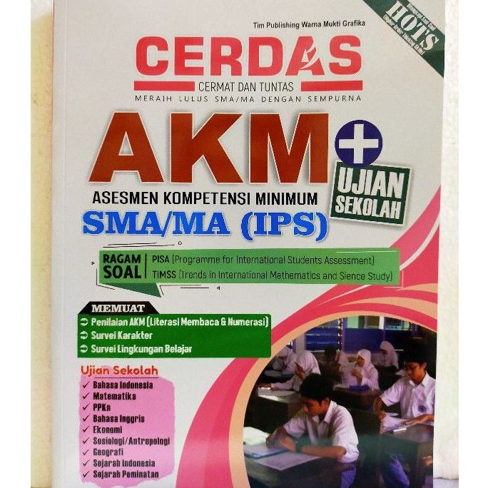 Akm Ujian Sekolah Untuk Sma Ma Ips By Tim Publishing Warna Mukti Grafika Shopee Indonesia