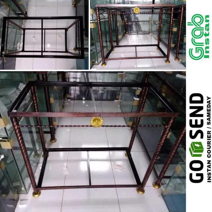 dijual Rak Besi Aquarium 80x40 unggulan